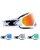 TWO-X Race Crossbrille weiss verspiegelt irridium