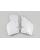 UFO SD CVR YZ125 87-88 WHT