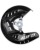 UFO Vordere Bremsscheibenabdeckung COVER DISC KIT HUSKY BK