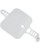 UFO Vordere Ersatznummerntafel FRT #PLT CRF50 04-13 WHT