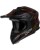 IXS Motocross Helm iXS189FG 2.0 schwarz rot XS schwarz rot